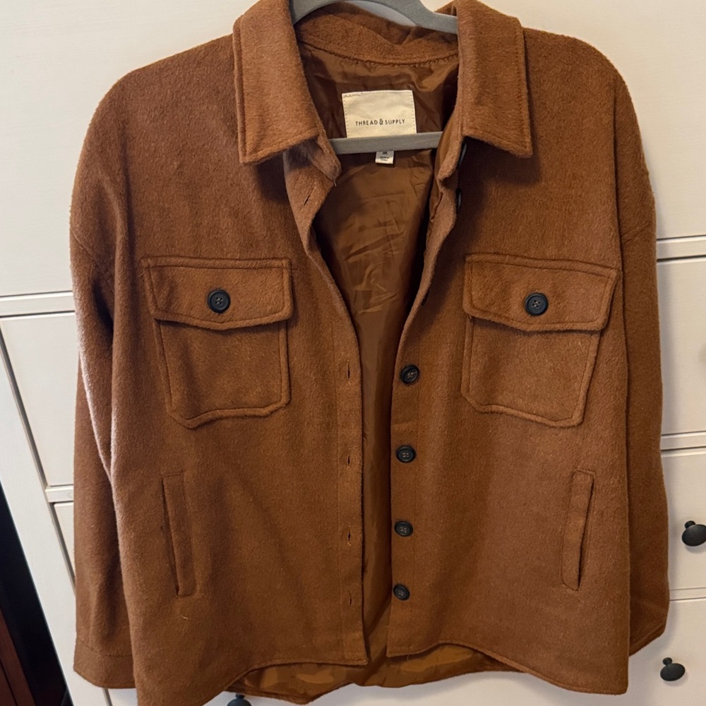 Thread & Supply Brown Jacket - image 2